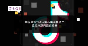如何舉報TikTok匿名黑函帳號？追蹤來源與提交檢舉
