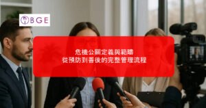 危機公關定義與範疇：從預防到善後的完整管理流程