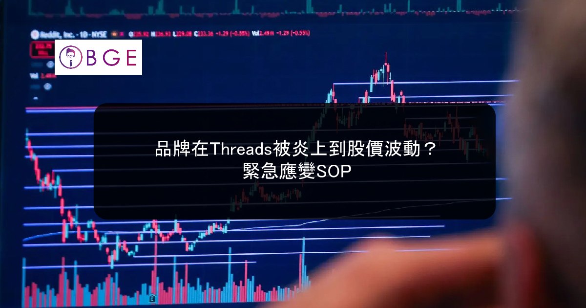 品牌在Threads被炎上到股價波動？緊急應變SOP
